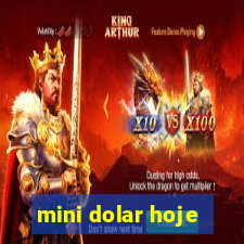 mini dolar hoje